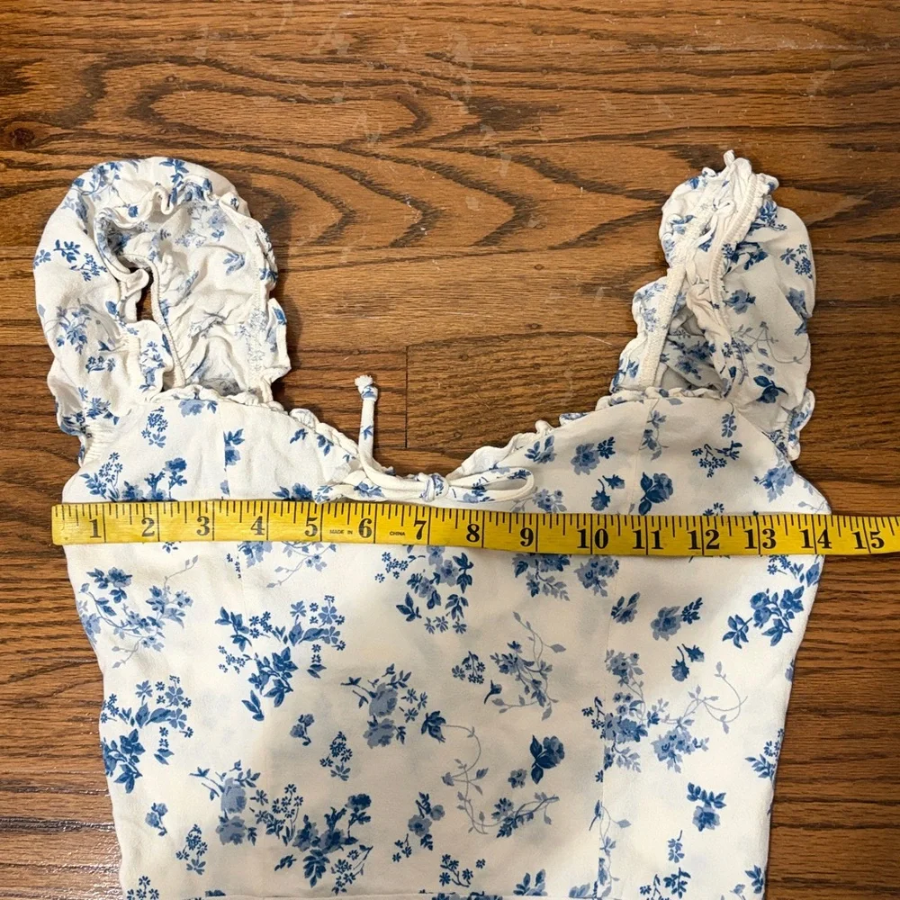 Reformation Pacey Cottagecore Dress in Lula Print Bohemian Size 2 - Picture 14 of 16